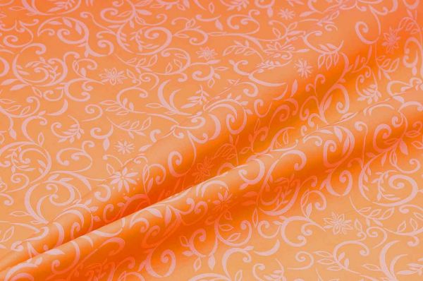 Seidenpapier Ranken orange 50cm