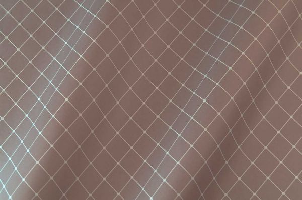 Seidenpapier Fishnet warmgrey 75cm