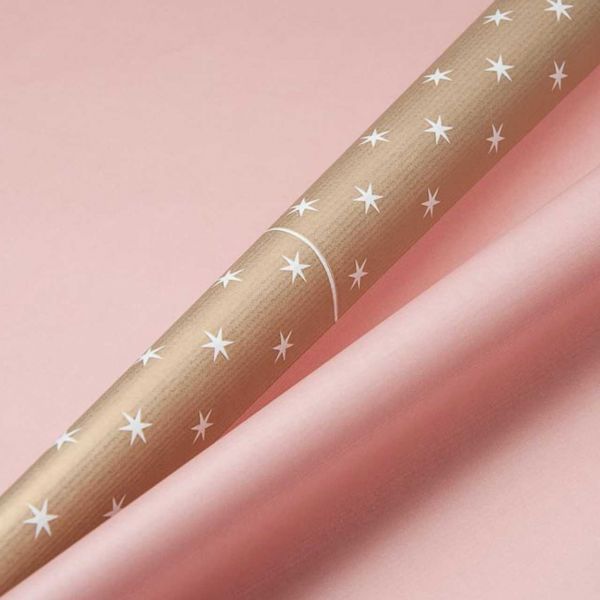 Seidenpapier Nobility rosa-gold 75cm