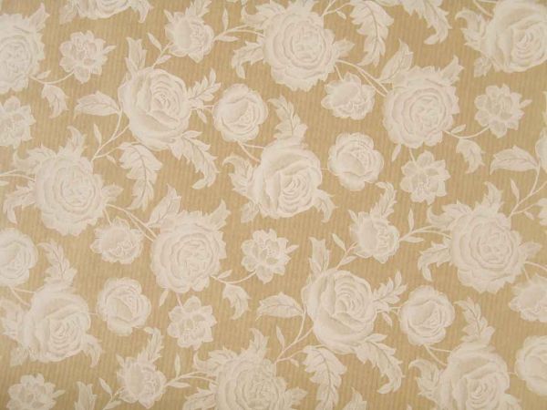 Blumenpapier Comtesse weiß 75cm