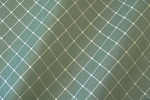 Seidenpapier Fishnet piniengrün 75cm