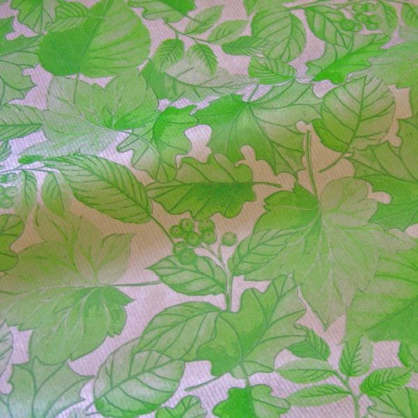 Seidenpapier Blätterrauschen grün 50cm