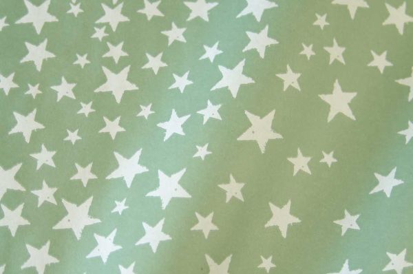 Blumenpapier Sternenzelt salbei 75cm