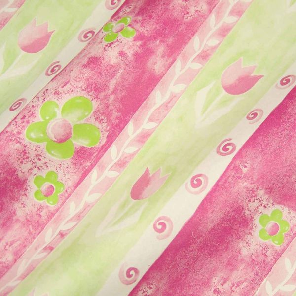 Seidenpapier Happy Spring pink-grün 50cm