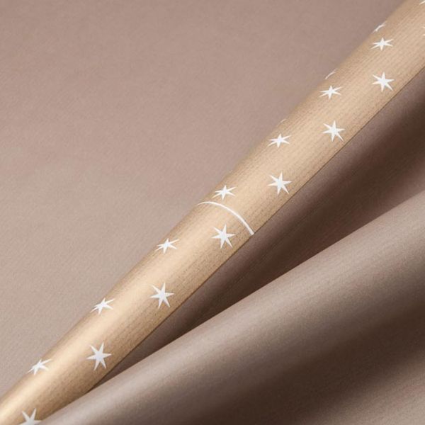 Seidenpapier Nobility taupe-gold 75cm